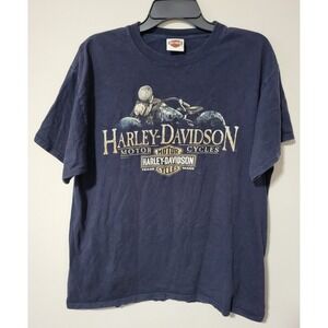 Harley-Davidson Myrtle Beach South Carolina Black T-Shirt Mens L Graphic Tee